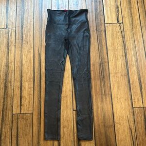 Women’s Spanx leather leggings
